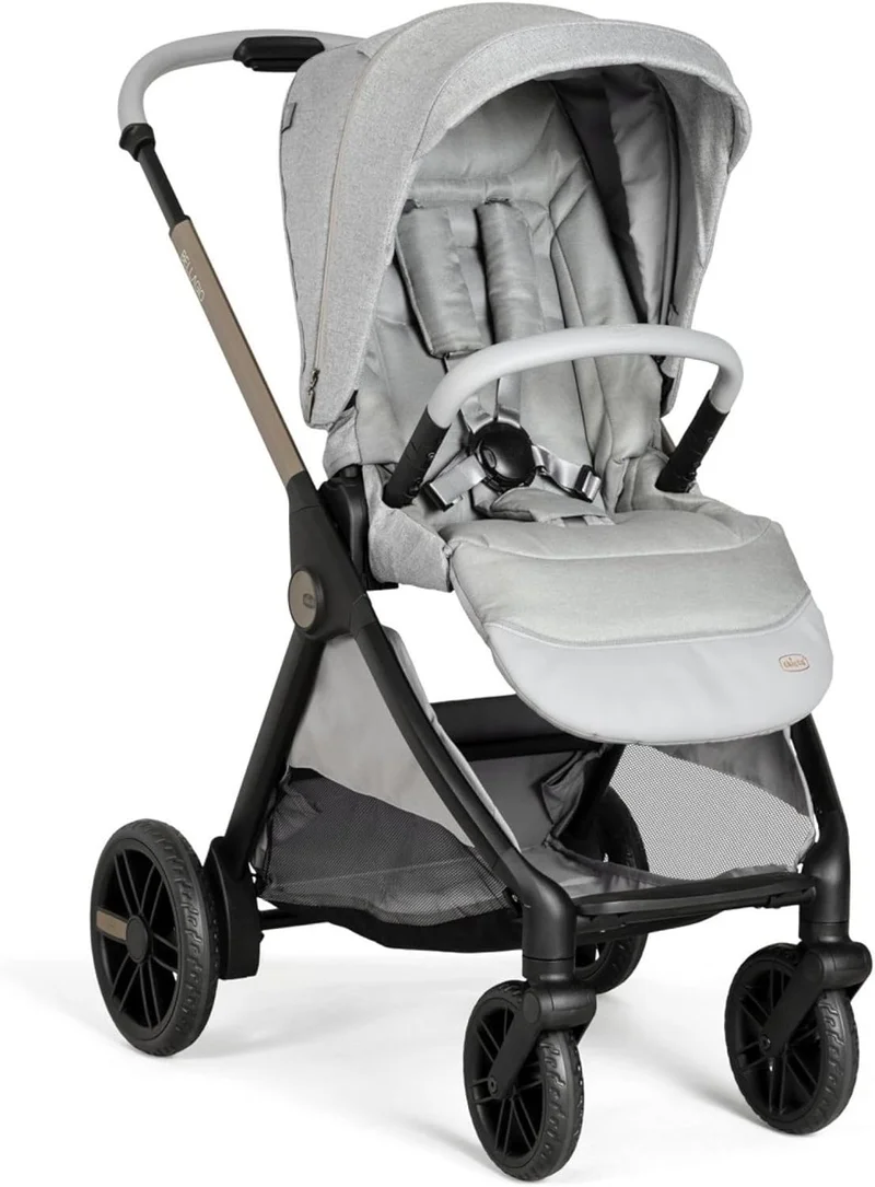 شيكو Chicco Bellagio Stroller 0m-4y (0-22kg), Lunar Rock